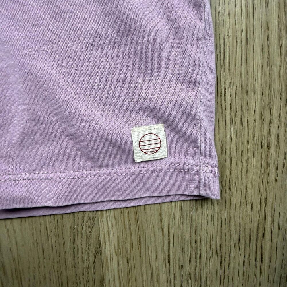 Marine Layer Shirt Mens XL Purple Solid Crewneck Tee T-Shirt Modal Cotton Casual - Picture 3 of 10
